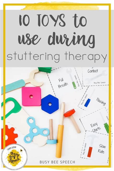 10 Toys For Stuttering Therapy Activities Busy Bee Speech