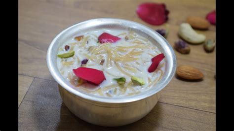 Sheer Khurma Recipe Eid Special Recipe How To Make Sheer Khurma Semiya Kheer Recipe Vermicelli