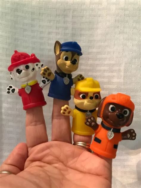Nickelodeon Paw Patrol Bath Finger Puppets For Sale Picclick