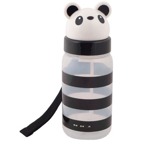 Panda School Supplies Adorable Reusable Water Bottle Crochet Panda