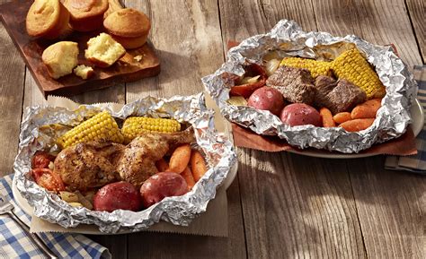 A person pulls on each end of the cracker and when the cracker breaks a christmas cracker traditionally contains a paper crown, a small gift and a joke written on a slip of paper. They're Back, Cracker Barrel Campfire Meals Heat up ...