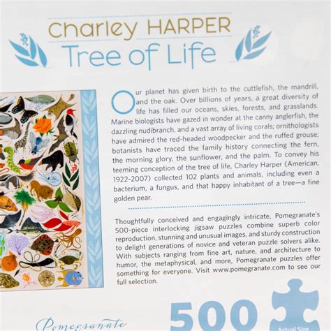 Has been added to your cart. Charley Harper Tree of Life Puzzle | Conservancy for ...