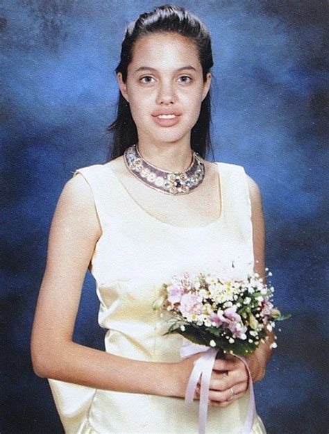 Angelina Jolie Looks Absolutely Adorable In Her 8th Grade Graduation