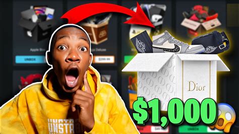 Unboxing 100 Online Hypebeast Mystery Box Youtube