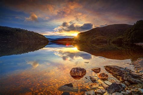 The Hidden Sun Lake Pedder Tasmania Australian Road Trip Tasmania