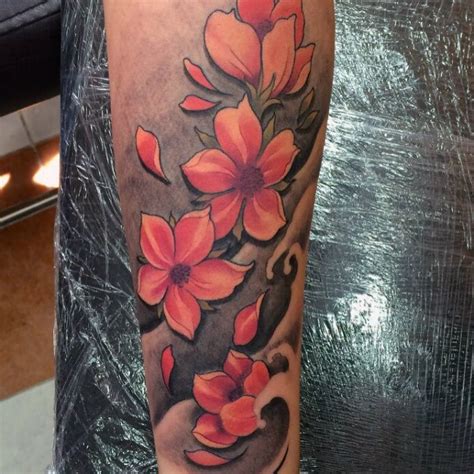 Below are 70 of the prettiest cherry blossom tattoos: Cherry Blossom Tattoos for Men - Ideas and Inspiration for ...