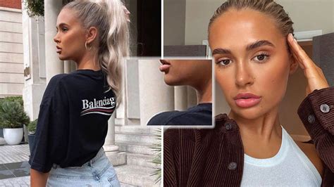 Love Island S Molly Mae Hague Accused Of Photoshopping Chin In Instagram Snap Capital