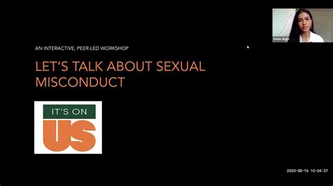sexual assault prevention and bystander intervention cane kickoff 2020 youtube