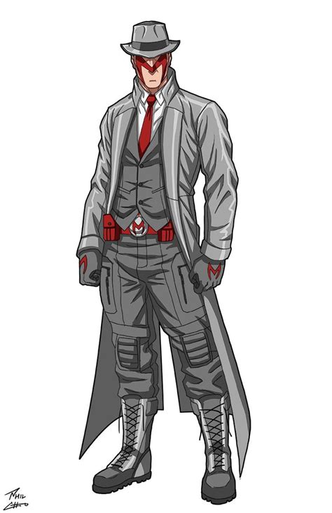 Mystery Man Oc Commission By Phil Cho On Deviantart Superhero Art