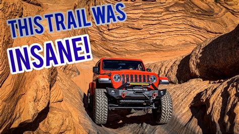 Rock Crawling In Our Jeep Wrangler Jl Sand Hollow Part 2 Youtube