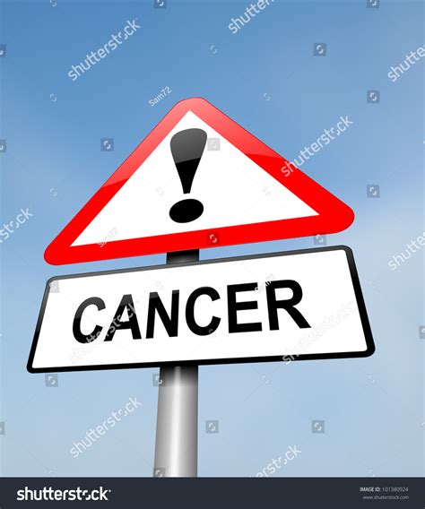 Picmonic the acronym caution helps recognize the 7 most common signs of cancer. Illustration Depicting A Red And White Triangular Warning ...
