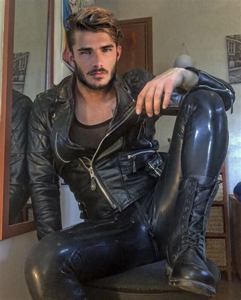 Do As I Say Leather Fashion Men Mens Leather Pants Tight Leather Pants Leather Gear Biker