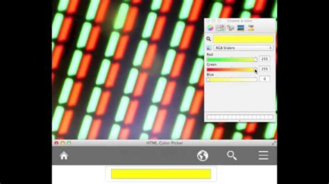 Magnified Rgb Pixels On An Lcd Monitor Youtube