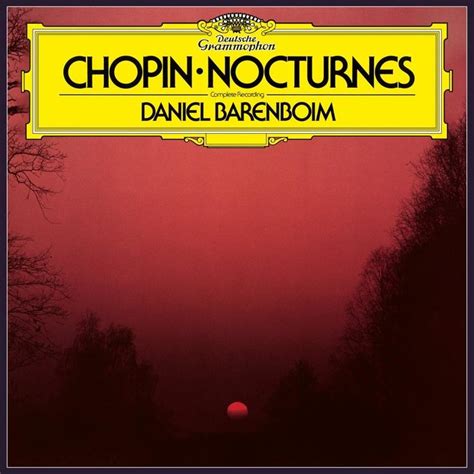 Daniel Barenboim Chopin Nocturnes Lp 2023 Deutsche Grammophon