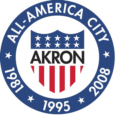 Image City Of Akron Logo City Of Akron