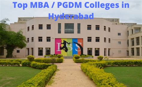 Top Mba Pgdm Colleges In Hyderabad 2020 21 Pagalguy