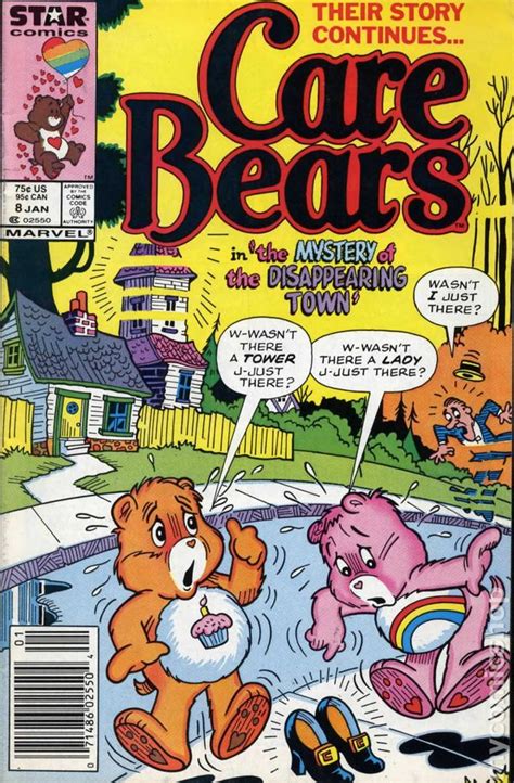 Care Bears 1985 Marvelstar Comics Comic Books