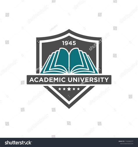 University College Logo Badges Emblems Signs Stock Vector Royalty Free