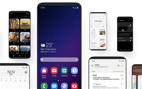 Samsung Android 9 Pie Interface Is Called One Ui Top Features And How
