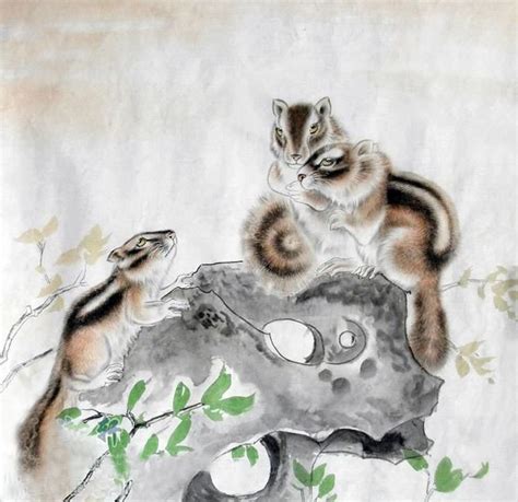 Chinese Other Animals Painting 0 4733013 66cm X 66cm26〃 X 26〃