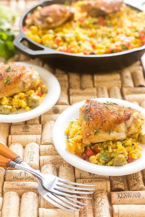 Arroz con pollo is the perfect one pot dinner recipe. Spanish Chicken with Rice - Also known as Arroz con Pollo ...