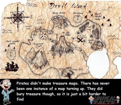 Real Pirate Treasure Maps