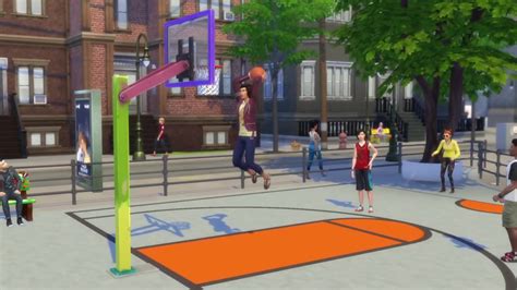 Basketball City Living Sims 4 Simcitizens
