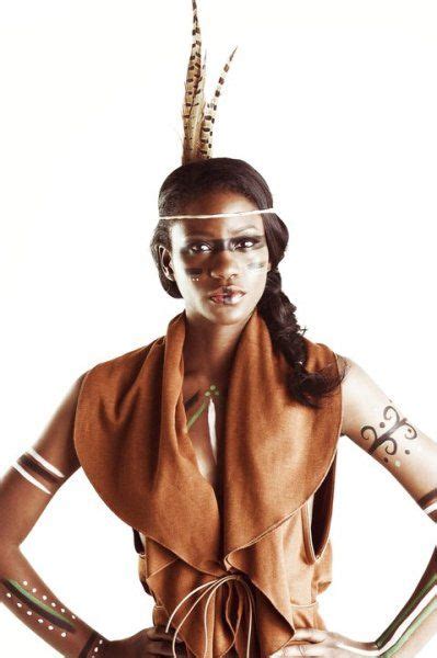 Tiger Lily Makeup Headdress Costume Inspiration Native American