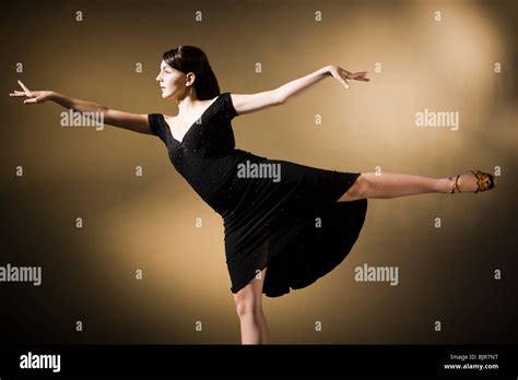 Woman Dancing Stock Photo Alamy