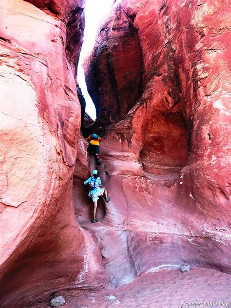 Simple Guide To Hiking Slot Canyons In Escalante Traveler With A Map