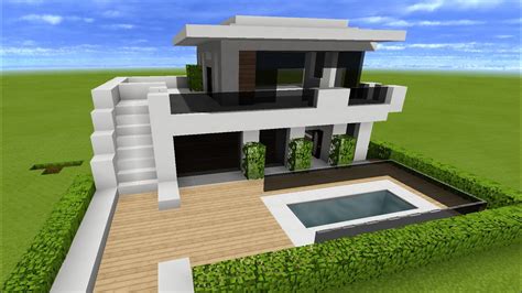Minecraft House Tutorial Modern