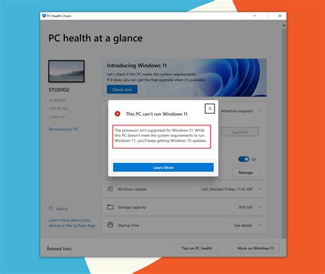 Microsoft Fixes Pc Health Check App For Windows 11 Now Tells You Why