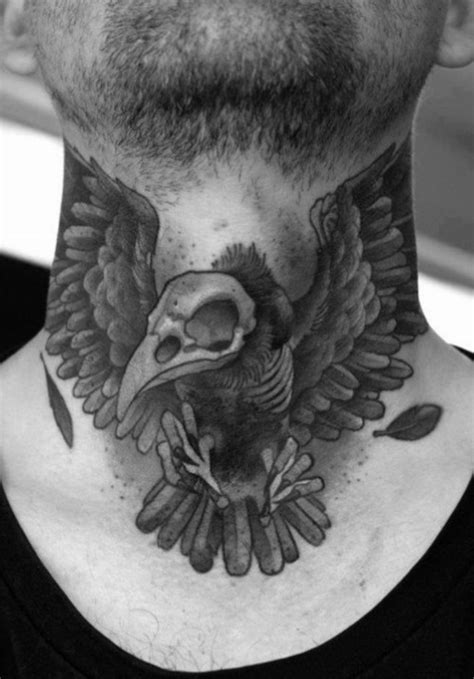 Eagle Neck Tattoos For Men