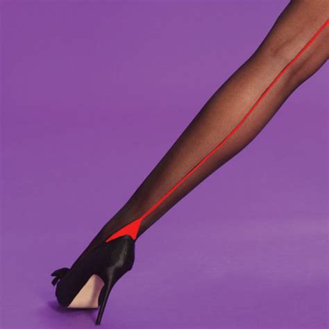 Anna Retro Vixens On Twitter Only Gbp297 Stockings With Red Seam And Cuban Heel