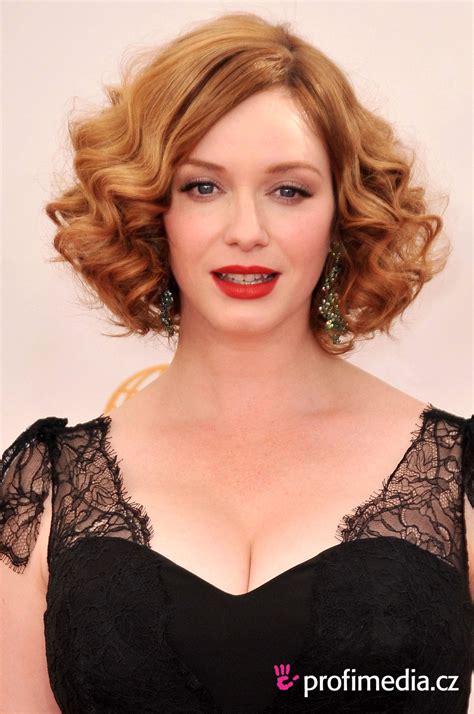 Christina hendricks was born initially as christina rene hendricks on the 3rd of may in 1975 in … with deadly feature combination of blue eyes and red hair, christina is professionally known as an american actress and a brilliant former model. Christina Hendricks - - hairstyle - easyHairStyler