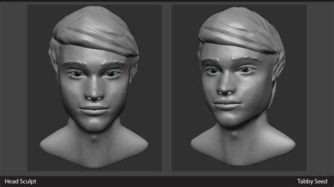 Artstation Head Sculpt