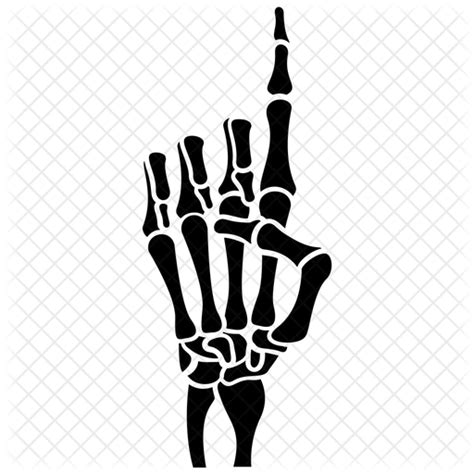 Skeleton Hand Pointing Png Point Portal