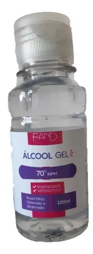 Alcool Gel Fand Hidratado E Glicerinado 70 Higienizante Fragrância