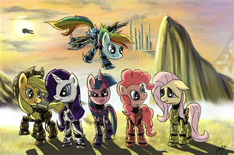 My Little Pony Crossover Wallpaper Hd Download