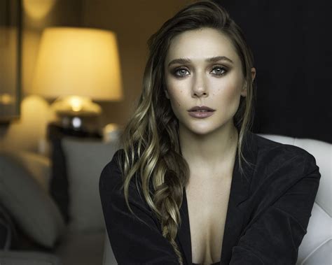 Braid Brunette Elizabeth Olsen Actresses P American Actress