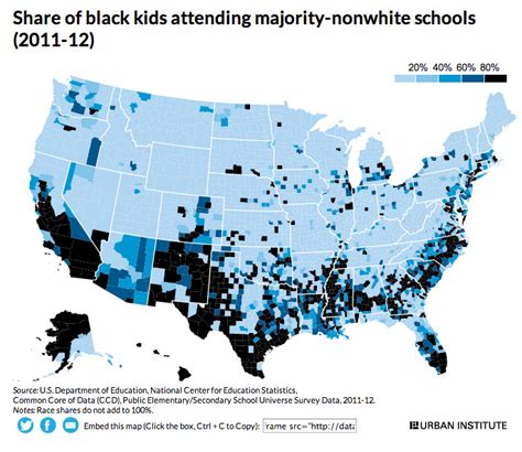 3 Maps That Show School Segregation In The Us Vox