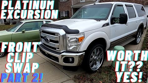 Ford 73 Excursion Platinum Super Duty Front End Conversion Part 2
