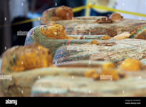 Ancient egypt coffins hi-res stock photography and images - Alamy