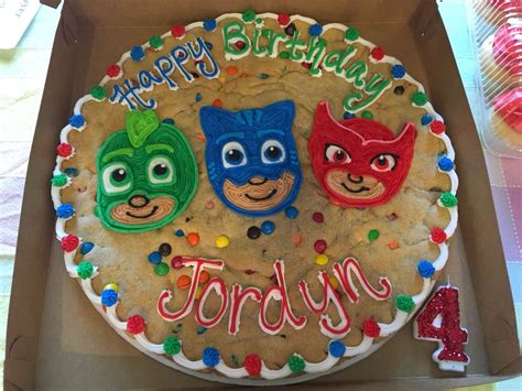 Get inspired by our community of talented artists. Pj Mask Cookie Cake | Pj masks birthday party, Pj masks ...