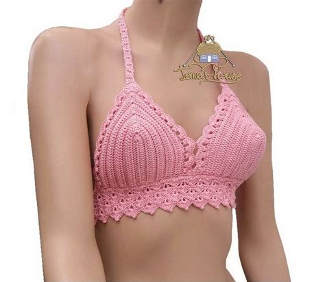 Boho Crochet Halter Top Pattern With Step By Step Photos And Etsy Canada