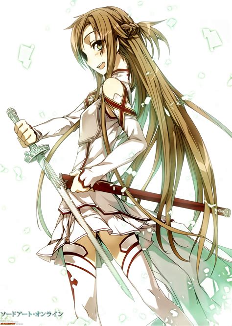 Fond Décran Illustration Anime Filles Anime Sword Art Online