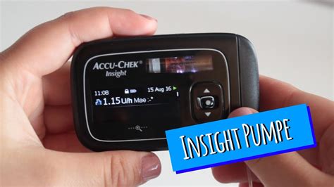 Accu Chek Insight Pumpe // MaeDiabetes - YouTube