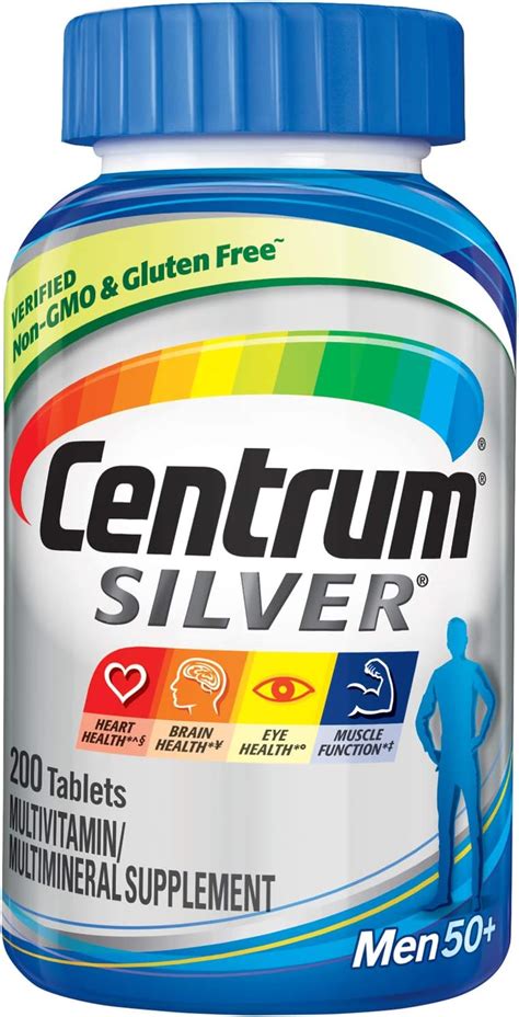 Buy Centrum Silver Multivitamin For Men Plus Multivitamin
