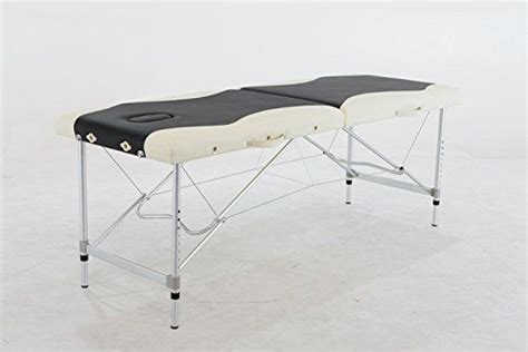 Exacme Aluminum Portable Massage Table Bed Spa Wcarrying Case Black