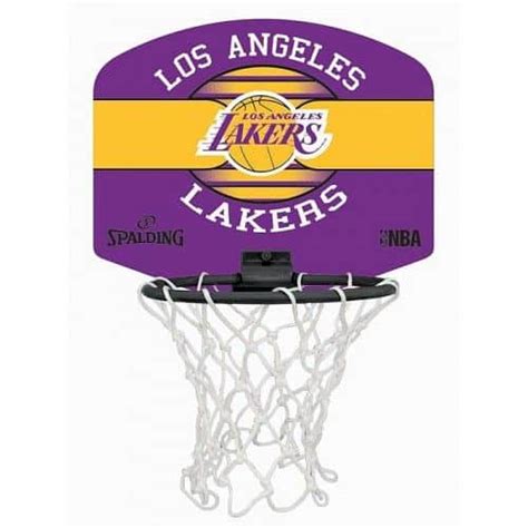 Basketbalový Koš Spalding Miniboard Nba La Lakers Efitnesscz